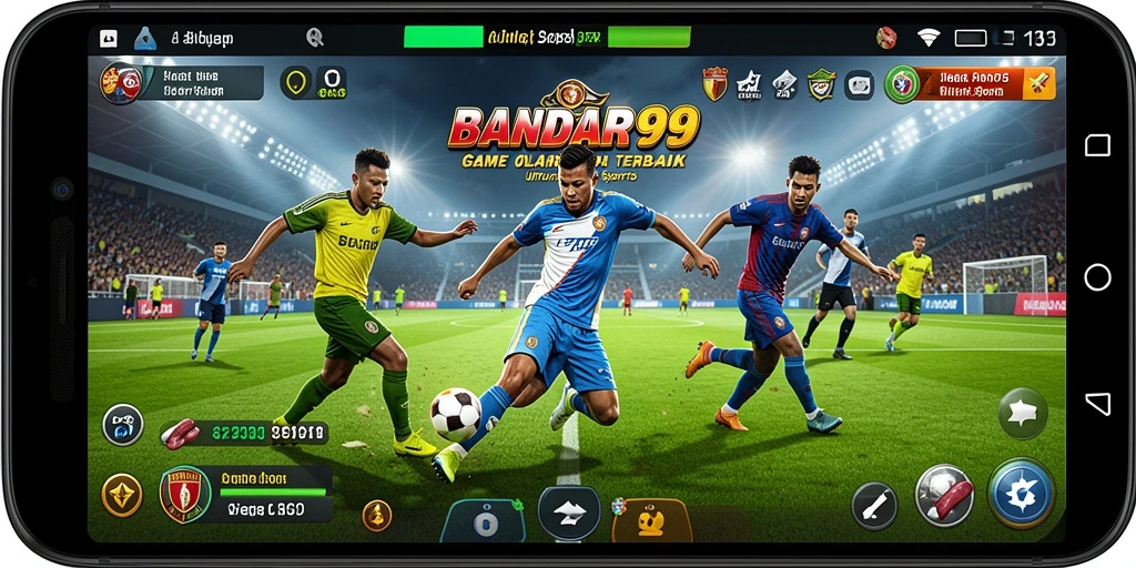 Tampilan gameplay menarik dalam BANDAR99 yang menampilkan aksi olahraga.