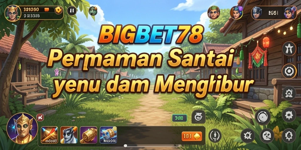 Tampilan gameplay seru dan menarik dari BIGBET78.