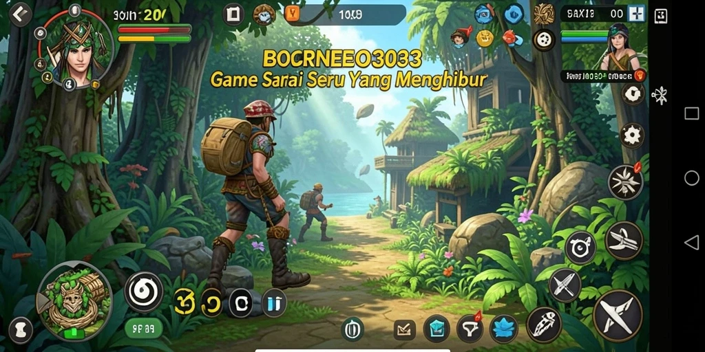 Tangkapan layar gameplay BORNEO303 yang seru dan menarik.