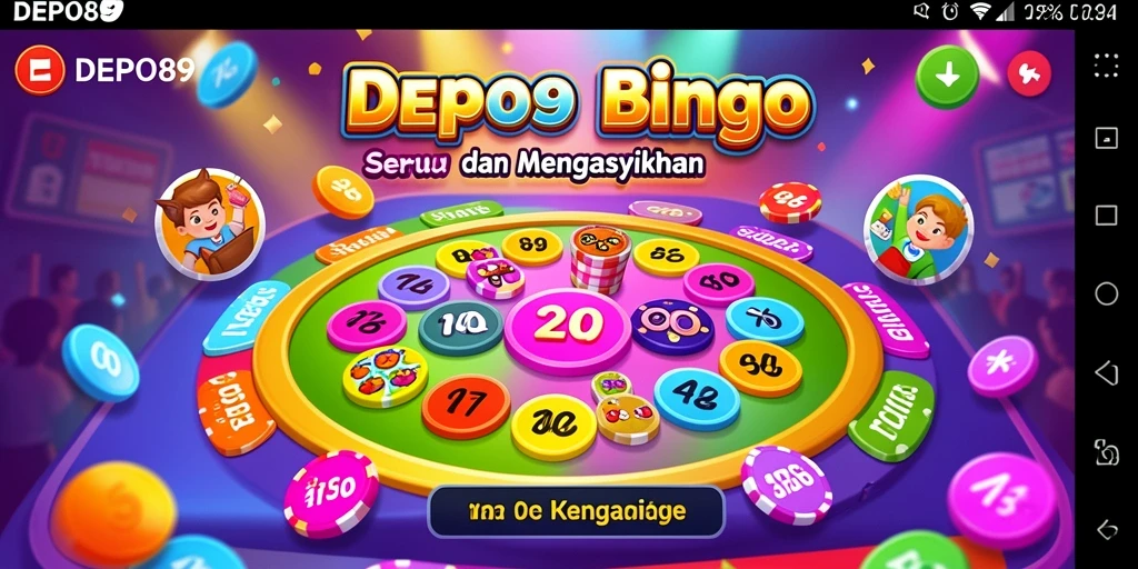 Tangkapan layar gameplay DEPO89 yang menampilkan serunya permainan Bingo.