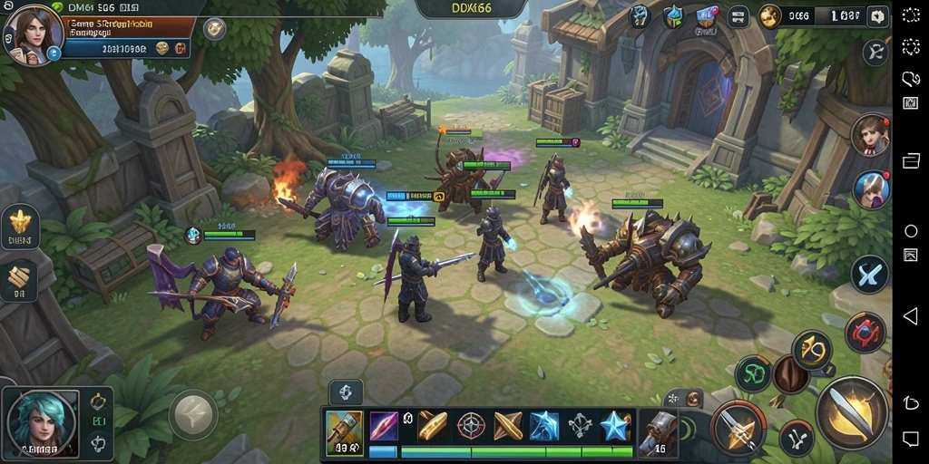 Tampilan gameplay IDX66 yang menarik dan strategis.