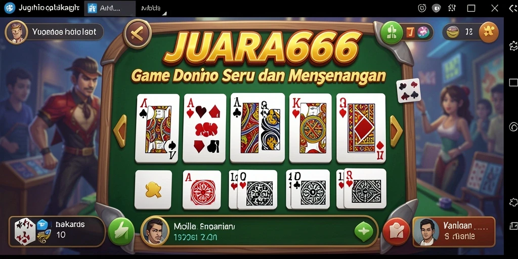 Tampilan gameplay JUARA666 yang menarik dan interaktif.