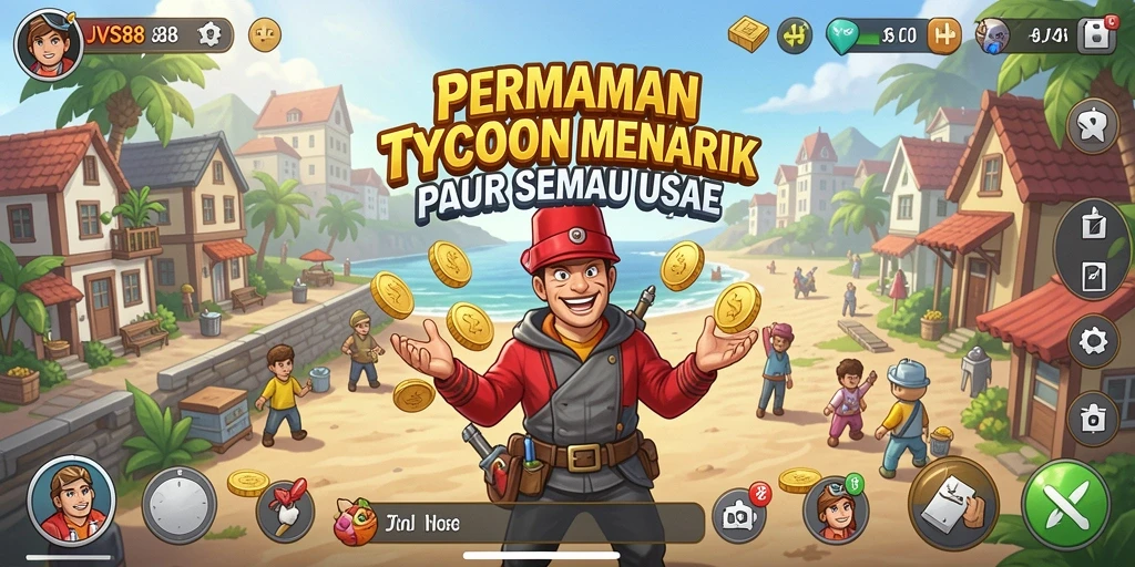 Screenshot menampilkan gameplay JVS88 yang seru dan interaktif.