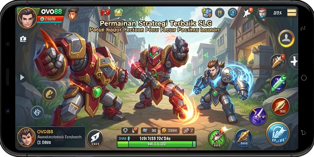 Tangkapan layar gameplay OVO88 menunjukkan aksi strategi yang mendebarkan.