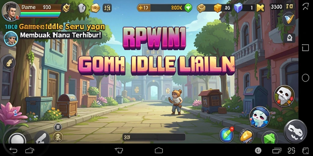 Tampilan gameplay RPWIN1 yang menarik dan interaktif.