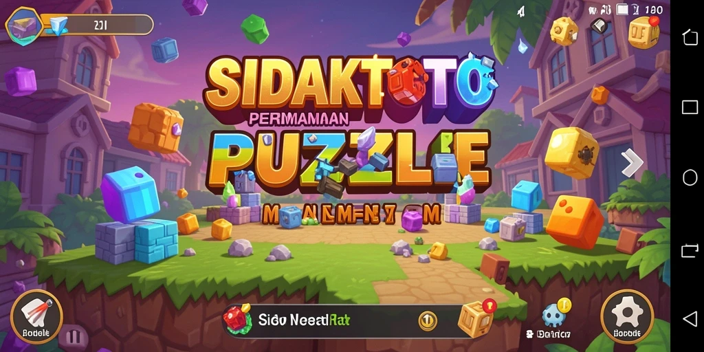 Tampilan menarik gameplay Puzzle di SIDAKTOTO dengan tantangan yang memikat.