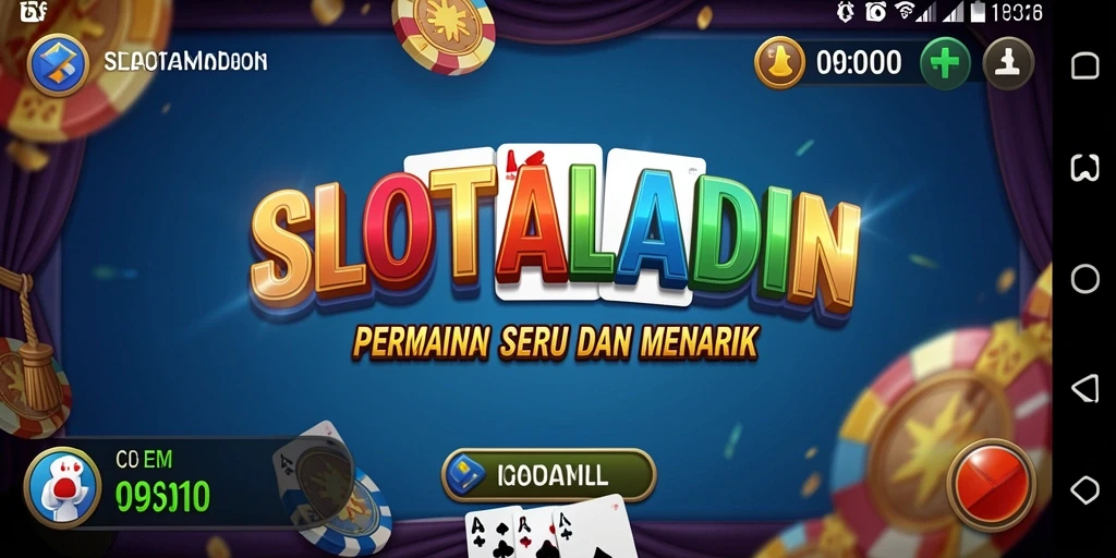 Tampilan gameplay menarik dengan grafis apik dari SLOTALADIN.