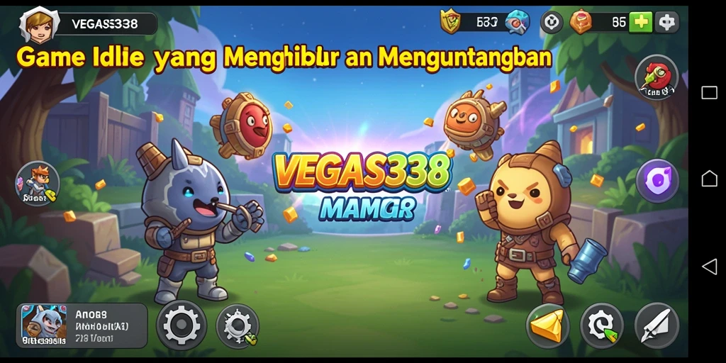 Tampilan gameplay VEGAS338 dengan desain kasino yang menarik.